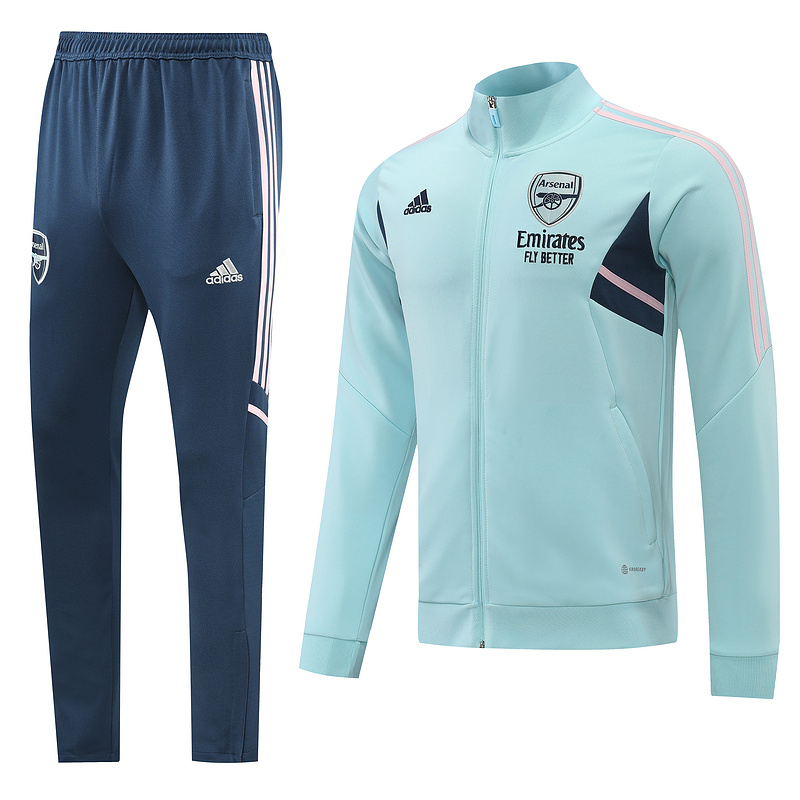 AAA Quality Arsenal 22/23 Tracksuit - Light Green